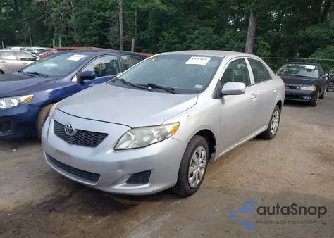 2009 Toyota Corolla Le z USA, uszkodzony, nr VIN 1NXBU40E69Z005219